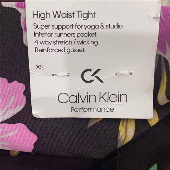 - Calvin Klein Women's Print Wide Stripe Tap… - Picture 7 of 8